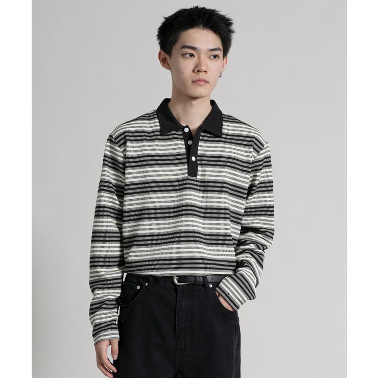 Retro Stripe Long | aimoha men | 詳細画像11 