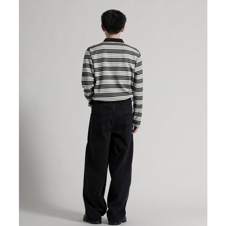 Retro Stripe Long | aimoha men | 詳細画像12 