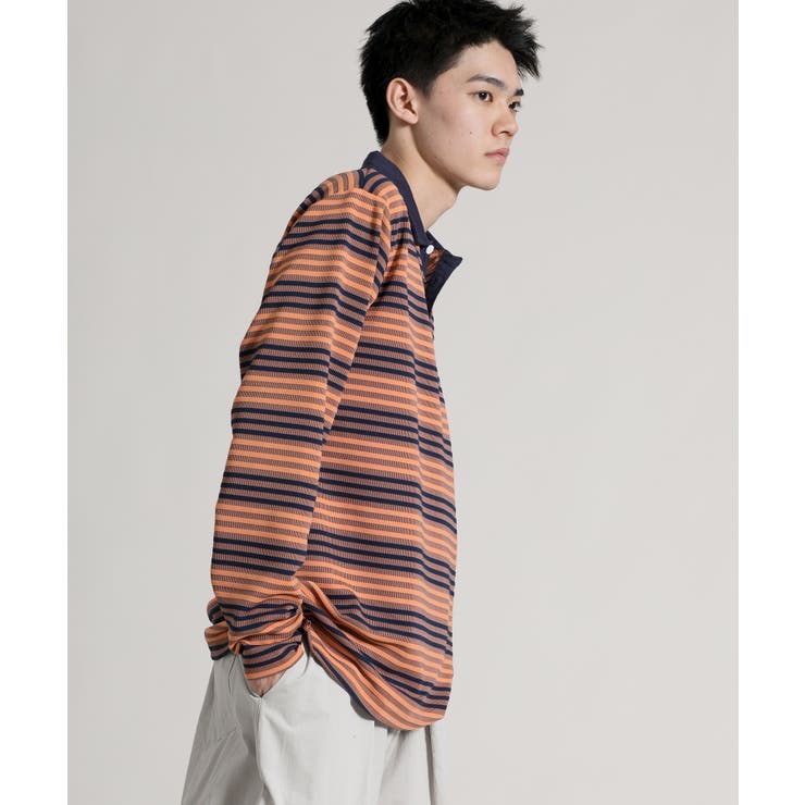 Retro Stripe Long | aimoha men | 詳細画像8 