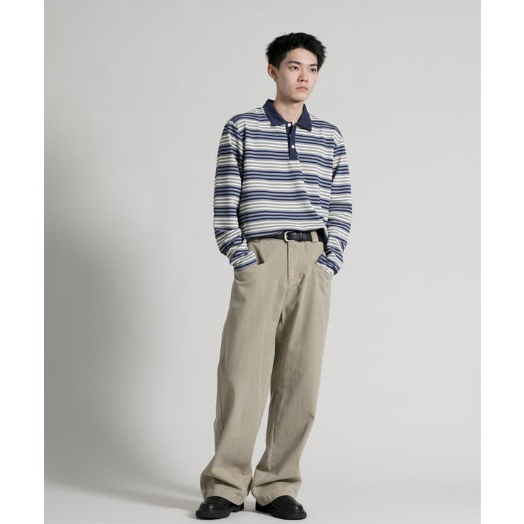 Retro Stripe Long | aimoha men | 詳細画像18 
