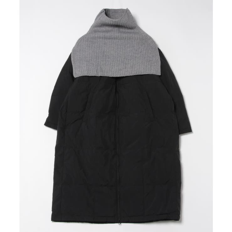 【Banico】ネックウォーマー付きロングダウンジャケット | aimoha  | 詳細画像17 