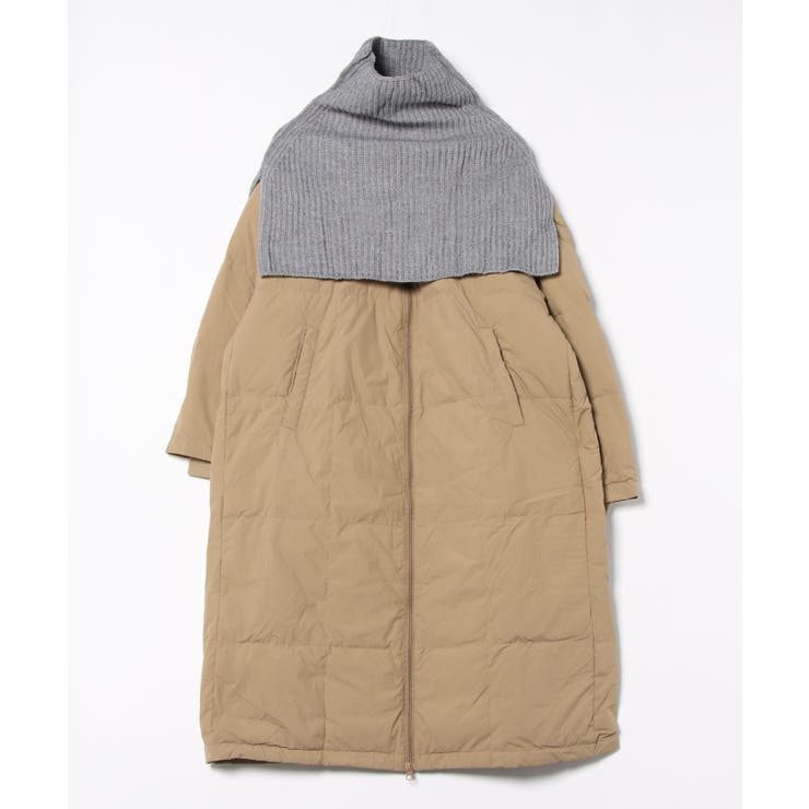 【Banico】ネックウォーマー付きロングダウンジャケット | aimoha  | 詳細画像18 