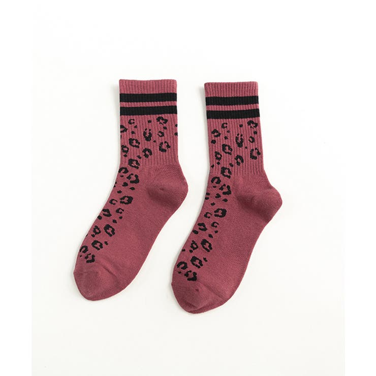 靴下 レオパードソックス 綿 品番 Xt Aimoha アイモハ のレディースファッション通販 Shoplist ショップリスト