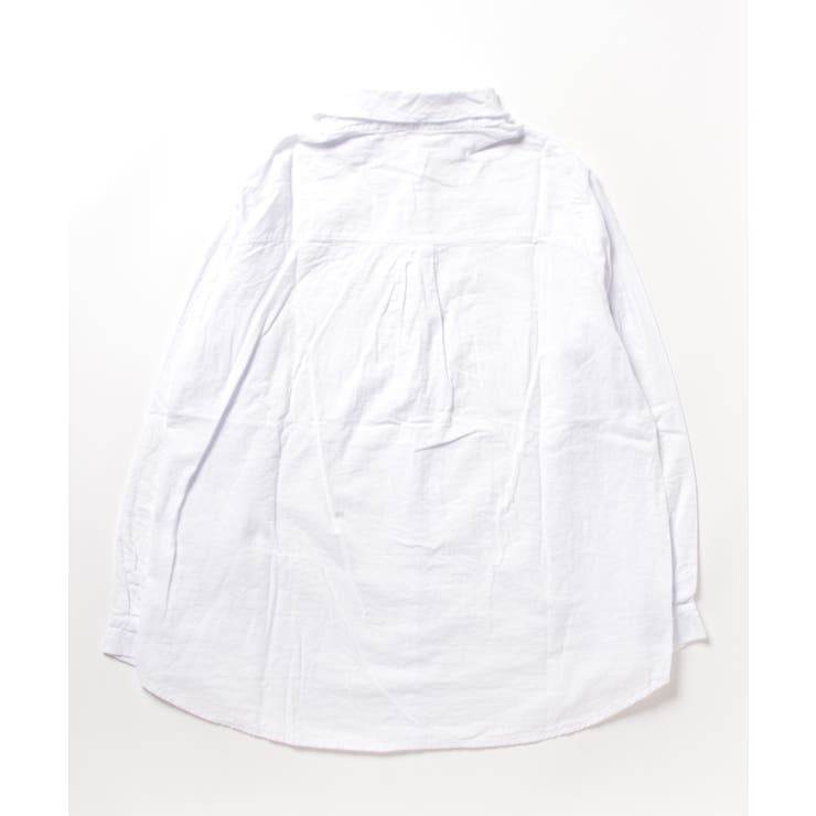 ダブルガーゼシャツ ブラウス 韓国ファッション | aimoha  | 詳細画像4 