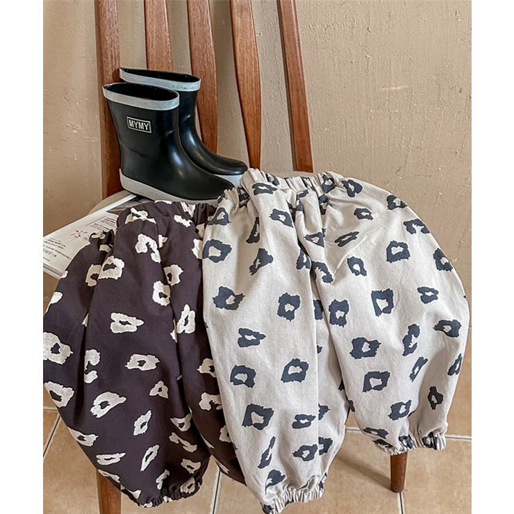 【aimoha-KIDS-】韓国子供服 可愛い花総柄裾絞りパンツ | aimoha kids | 詳細画像12 