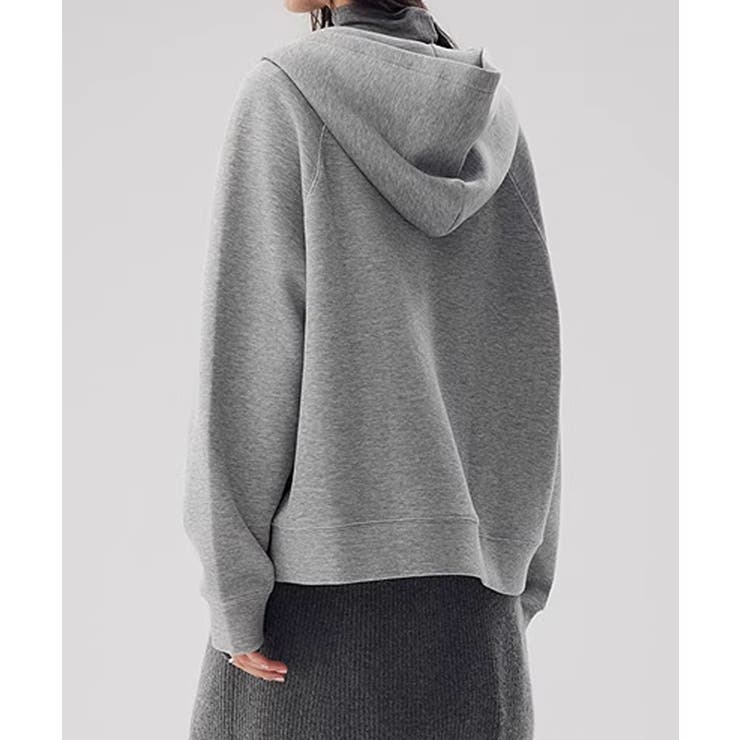 ハーフジップフーディ ハーフジップ | aimoha  | 詳細画像9 