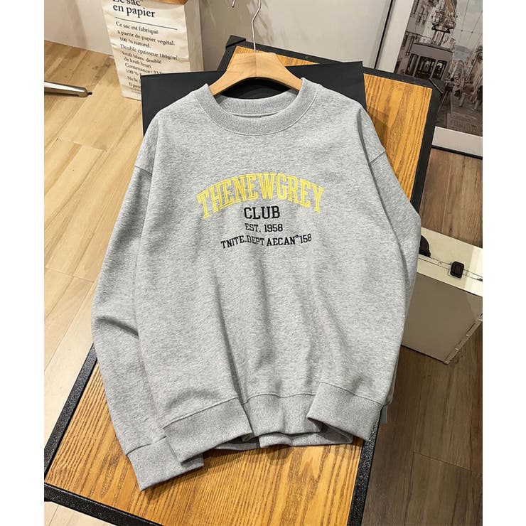 ロゴスウェットプルオーバー | aimoha  | 詳細画像2 