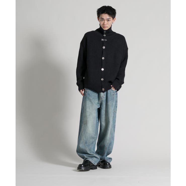 【aimoha neo】CurveCut Denimデニムパンツ | aimoha men | 詳細画像8 