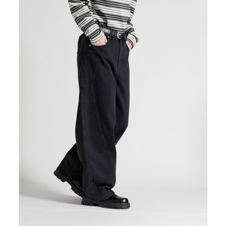 【aimoha neo】CurveCut Denimデニムパンツ | aimoha men | 詳細画像14 