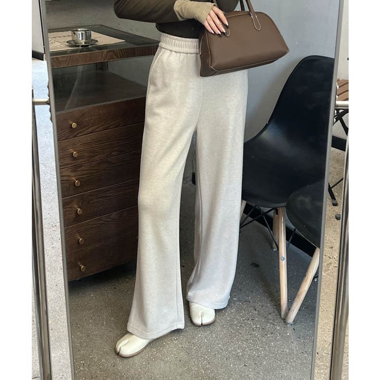 【DECADE CLASSIC】ミックス素材ワイドパンツ | DECADECLASSIC | 詳細画像9 