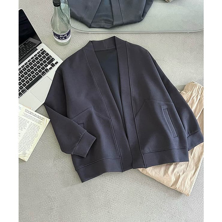 【DECADE CLASSIC】ロングスリーブオープンカーディガン | DECADECLASSIC | 詳細画像3 