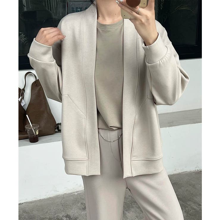 【DECADE CLASSIC】ロングスリーブオープンカーディガン | DECADECLASSIC | 詳細画像13 