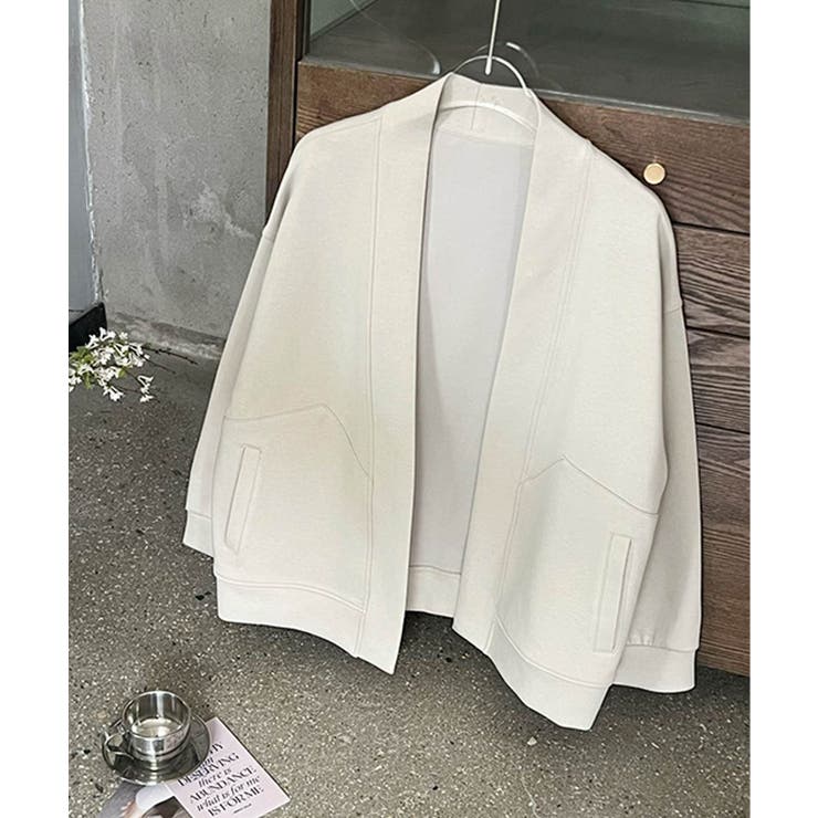 【DECADE CLASSIC】ロングスリーブオープンカーディガン | DECADECLASSIC | 詳細画像2 