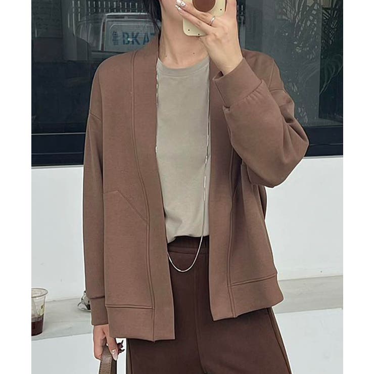 【DECADE CLASSIC】ロングスリーブオープンカーディガン | DECADECLASSIC | 詳細画像19 