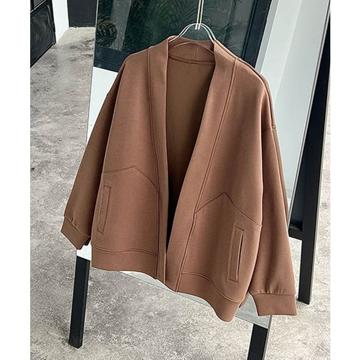 【DECADE CLASSIC】ロングスリーブオープンカーディガン | DECADECLASSIC | 詳細画像1 