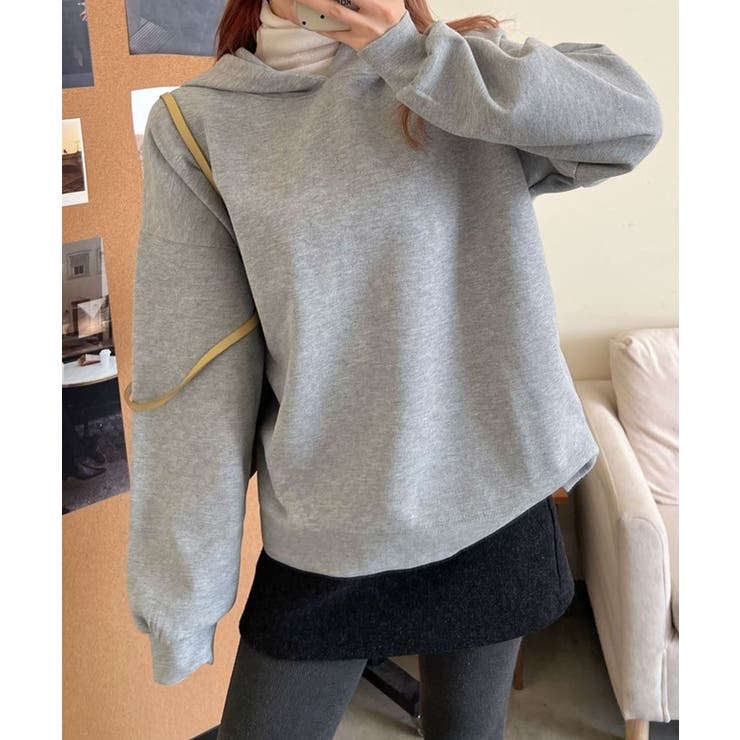 グレー | ベーシックパーカー | aimoha 