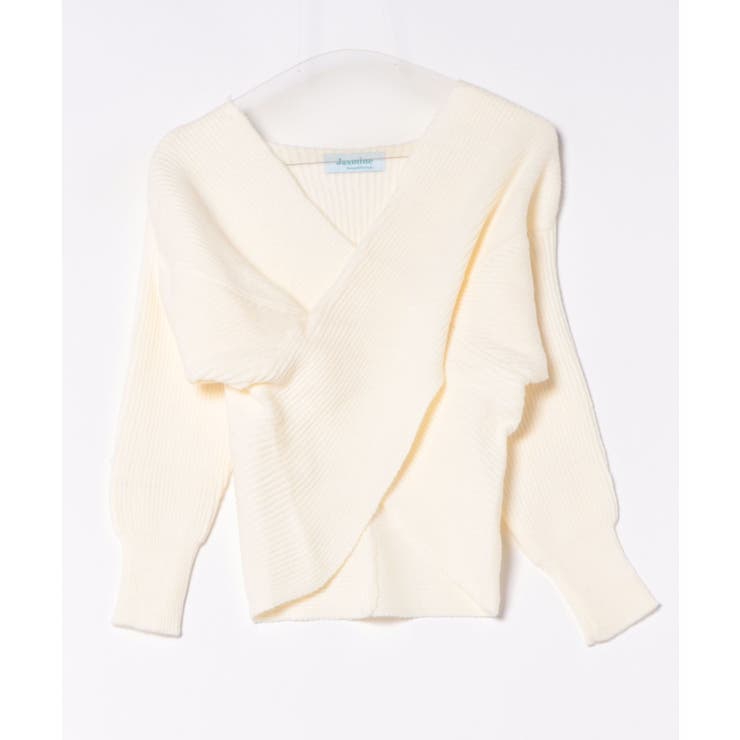 【Jasmine】2WAYニットプルオーバー Jasmine Grandiflo… | aimoha  | 詳細画像3 