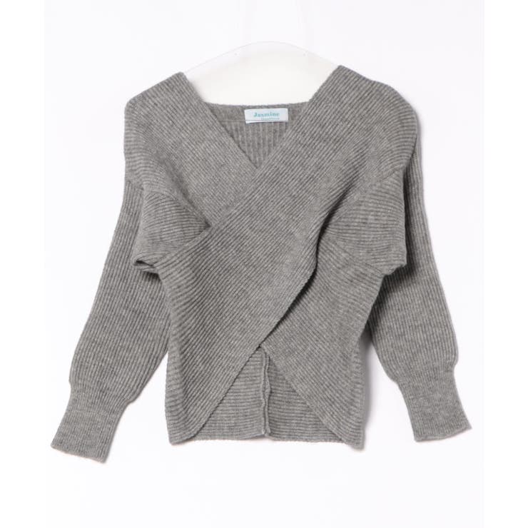【Jasmine】2WAYニットプルオーバー Jasmine Grandiflo… | aimoha  | 詳細画像5 