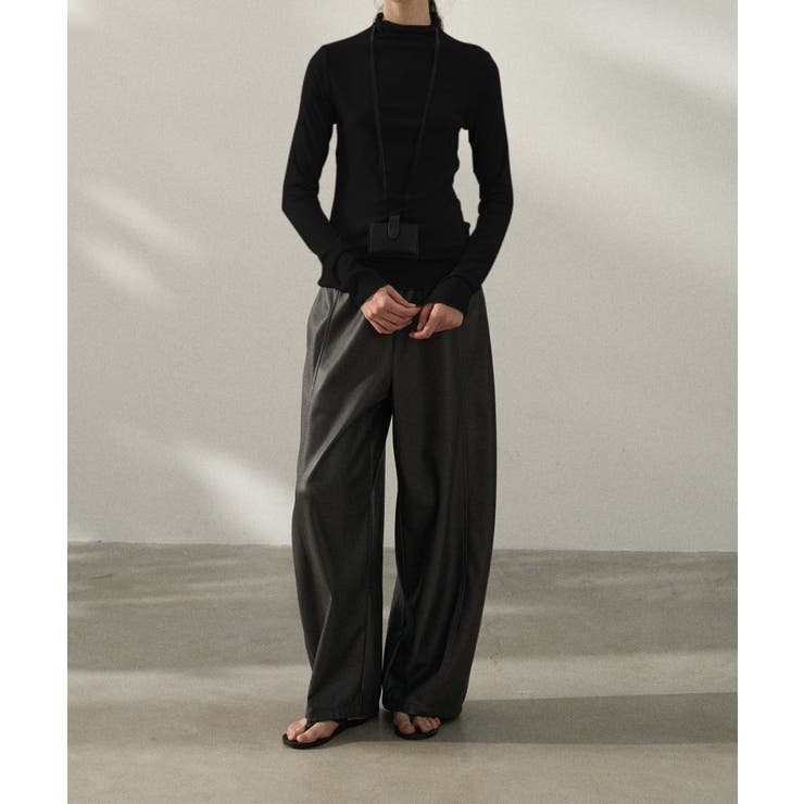 【DECADE CLASSIC】前後2wayウール混タートルネックトップス【AW… | DECADECLASSIC | 詳細画像1 