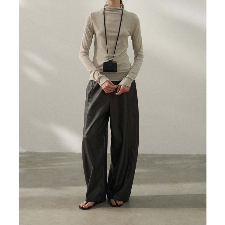 【DECADE CLASSIC】前後2wayウール混タートルネックトップス【AW… | DECADECLASSIC | 詳細画像6 