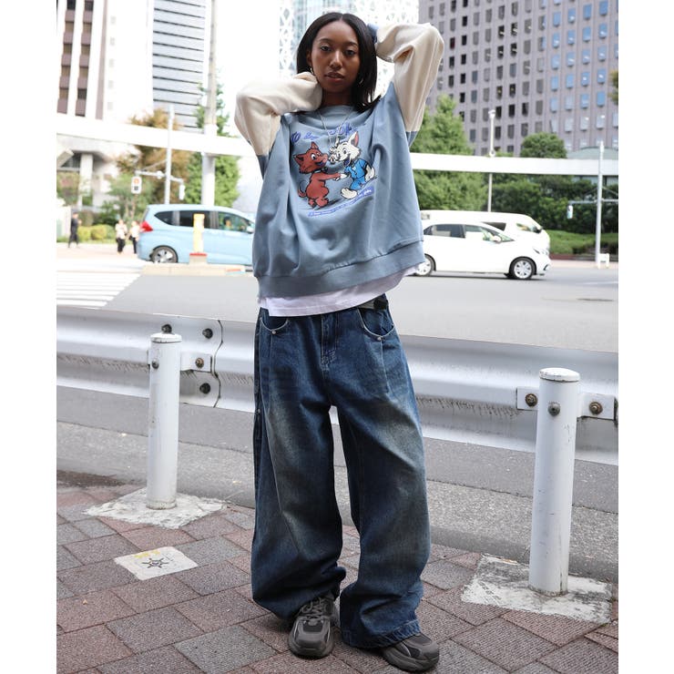 HOOK -original- キャラクタープリント クルーネックスウェット | HOOK | 詳細画像8 