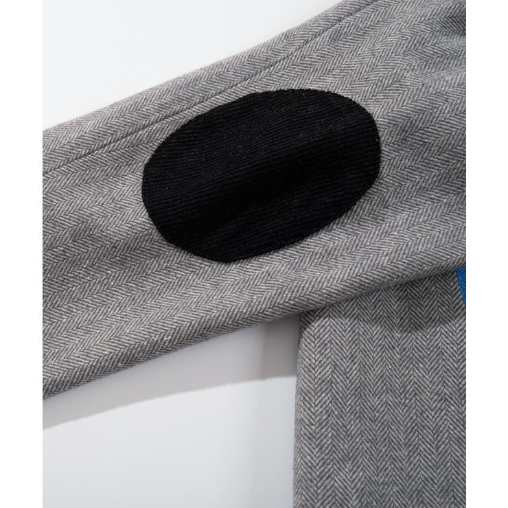 HOOK -original- レトロ調人物刺繍異素材襟テーラードジャケット | HOOK | 詳細画像10 