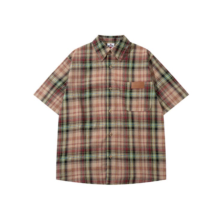 SALE】Random Checkered Oversized Shirt