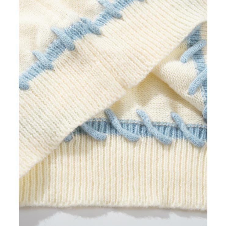 HOOK -original- ハートジャカードニットプルオーバー | HOOK | 詳細画像6 