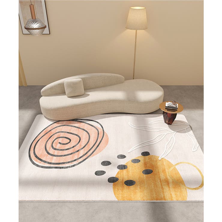 3 | 【韓国風モダンデザイン】アートラグマット ( 120×160) | aimoha 