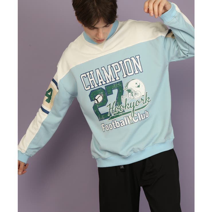 anc-ct88) / ANCELLM (アンセルム) / HARD CRASH SWEAT SHIRT