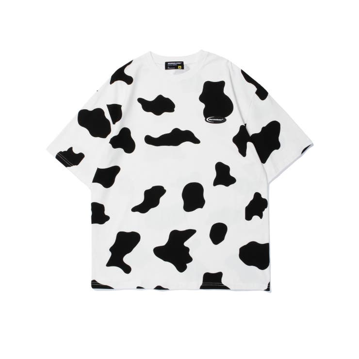 新作牛柄プリント半袖tシャツ ーバーサイズ バックプリントｔシャツ 品番 Xt Hook フック のメンズファッション通販 Shoplist ショップリスト