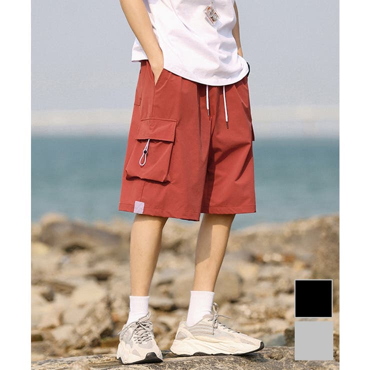 21新作サイドポケットハーフパンツ ジョガーパンツ 韓国 品番 Xt Hook フック のメンズファッション 通販 Shoplist ショップリスト