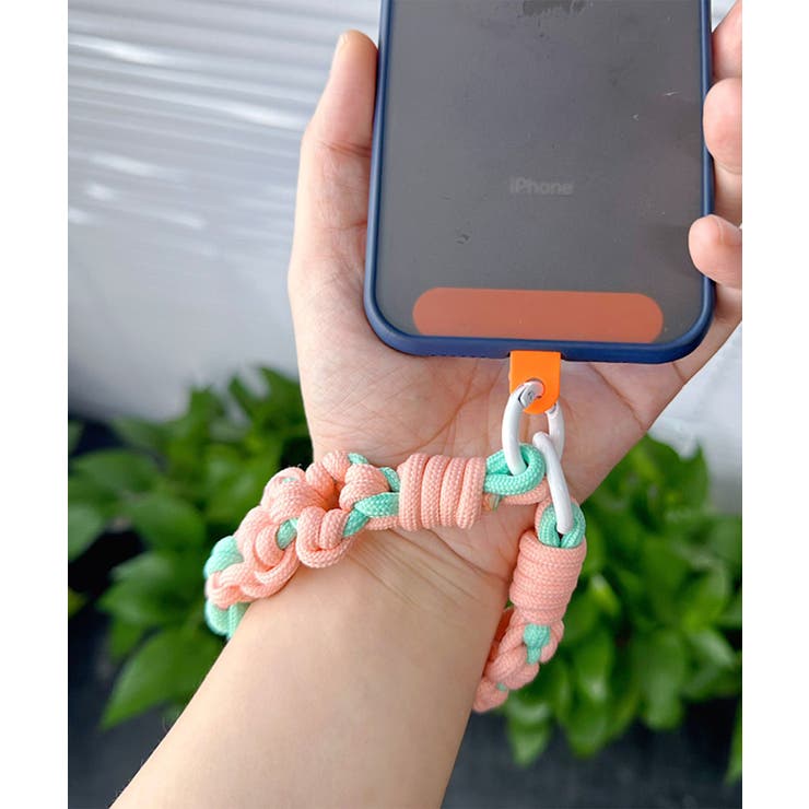 HOOK -select- 配色花模様編みスマホ用ハンドストラップ | HOOK | 詳細画像1 
