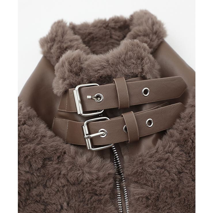 ジップアップボアジャケット | HOOK | 詳細画像5 