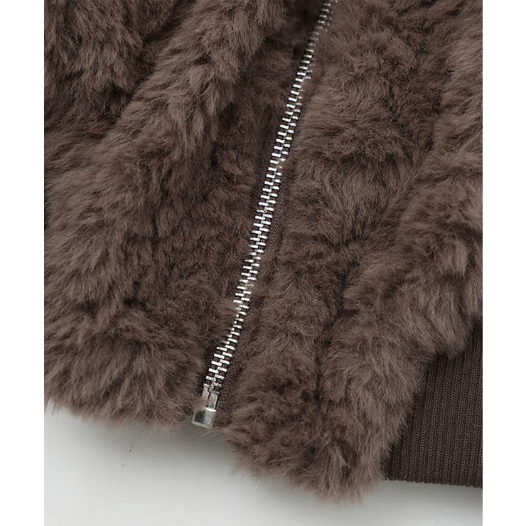 ジップアップボアジャケット | HOOK | 詳細画像9 