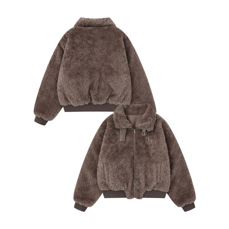 ジップアップボアジャケット | HOOK | 詳細画像4 