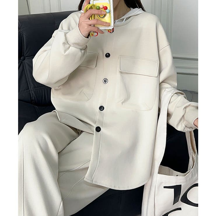 シャツジャケット | aimoha  | 詳細画像3 