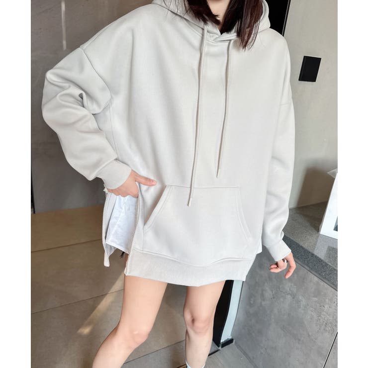 サイドスリットパーカー | aimoha  | 詳細画像9 