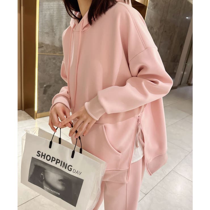 サイドスリットパーカー | aimoha  | 詳細画像15 