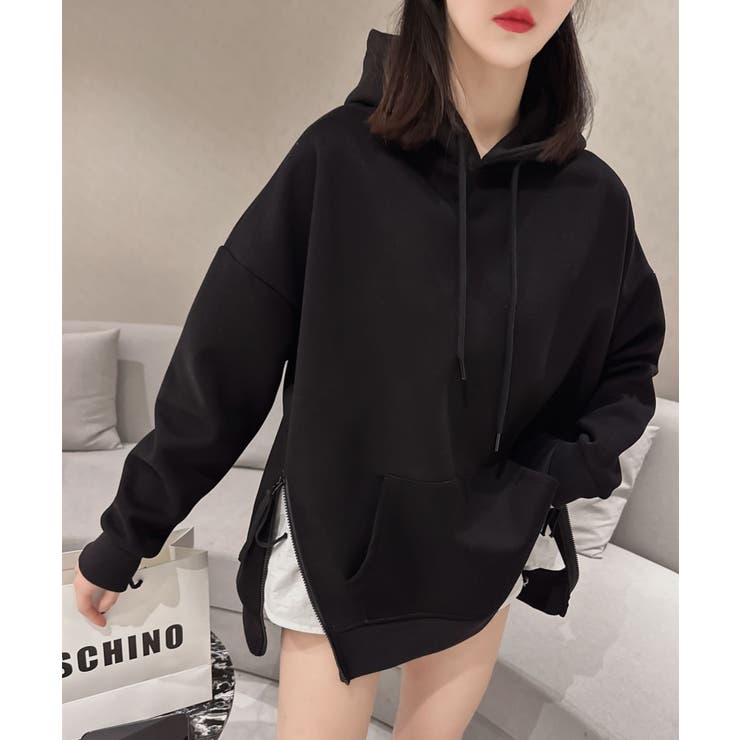 サイドスリットパーカー | aimoha  | 詳細画像16 