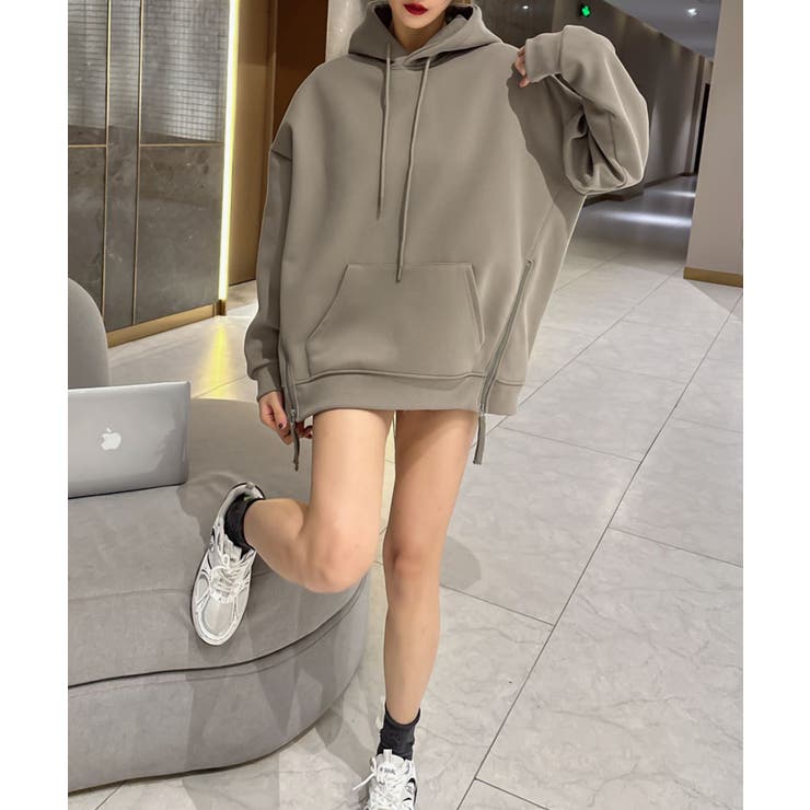 サイドスリットパーカー | aimoha  | 詳細画像19 