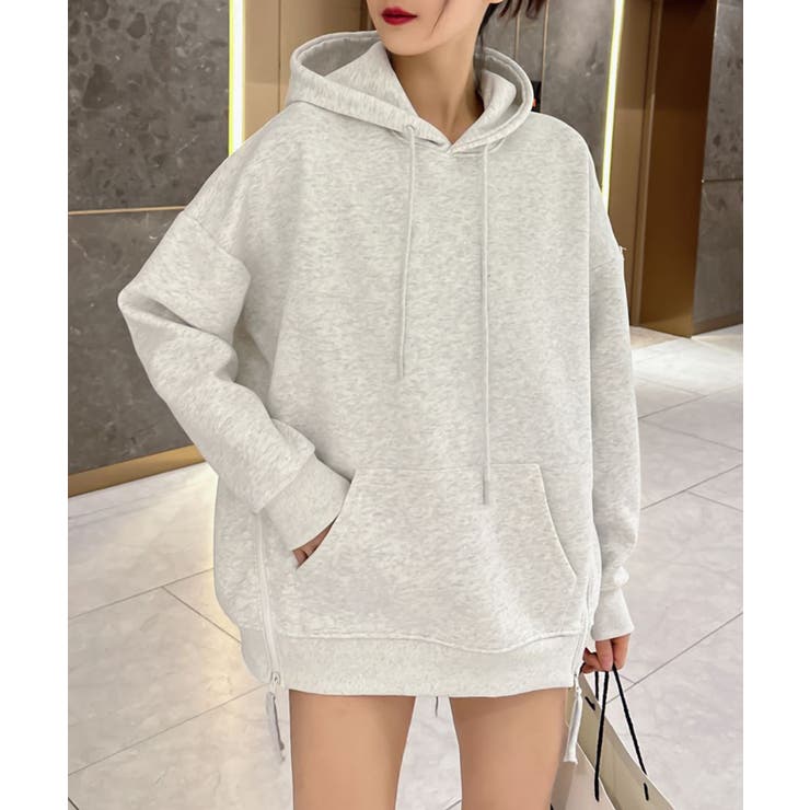 サイドスリットパーカー | aimoha  | 詳細画像22 