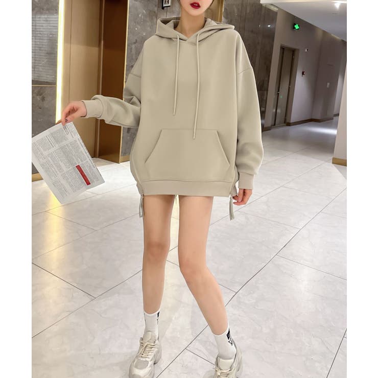 サイドスリットパーカー | aimoha  | 詳細画像24 