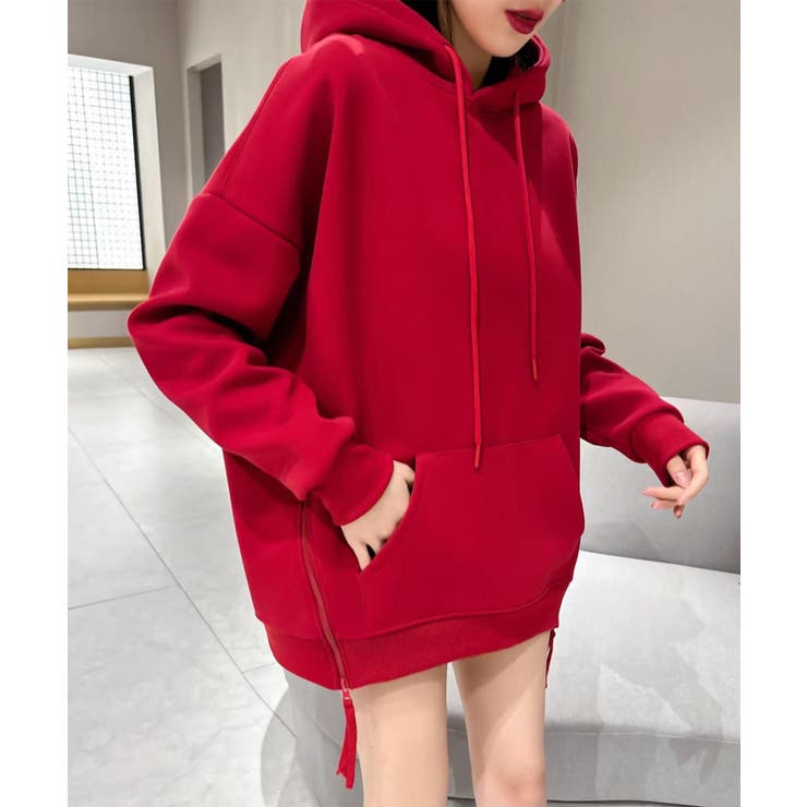 サイドスリットパーカー | aimoha  | 詳細画像3 