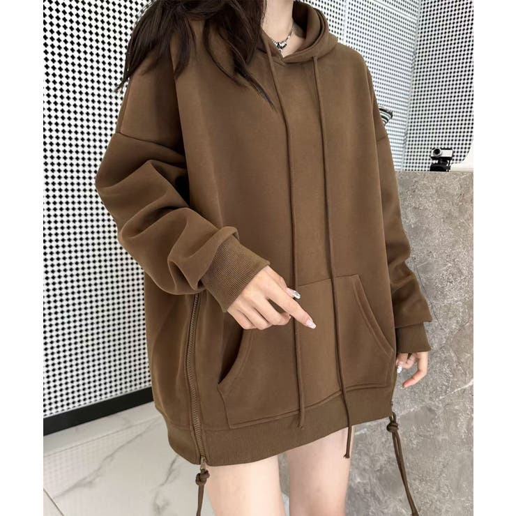 コーヒー | サイドスリットパーカー | aimoha 