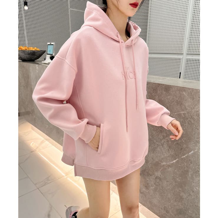 ロゴ刺繍パーカー | aimoha  | 詳細画像8 