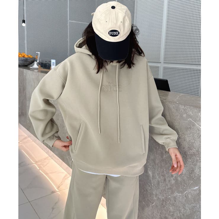 ロゴ刺繍パーカー | aimoha  | 詳細画像13 