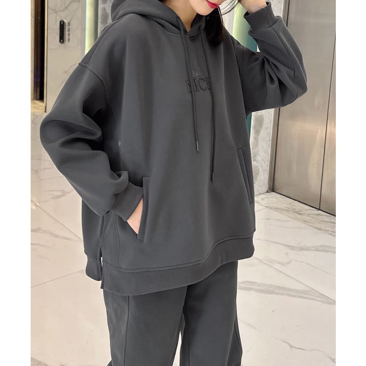 ロゴ刺繍パーカー | aimoha  | 詳細画像17 