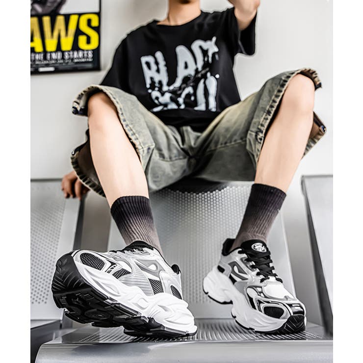 厚底ダッドスニーカー | aimoha  | 詳細画像4 