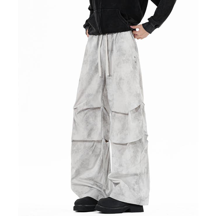 タイダイ加工風 ワイドカーゴパンツ Tie | aimoha  | 詳細画像2 
